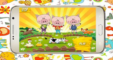 Little pigs and farm - Audio Fairy Tale 海報