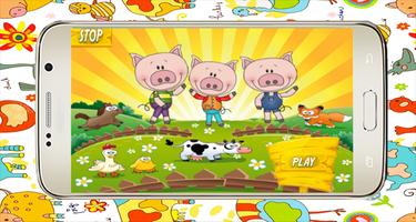 Little pigs and farm - Audio Fairy Tale poster