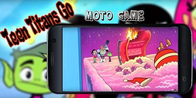 Teen Titans Go - moto game screenshot 2