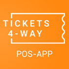 Tickets 4-Way - POS-APP icône