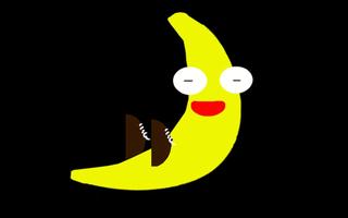 Laughing Banana Affiche