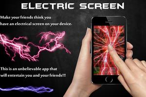 Electric Thunder Screen Prank poster