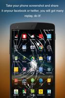 iPhone Crack Screen Prank 포스터