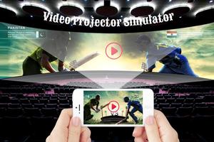 HD Video Projector Simulator পোস্টার