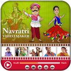 Navratri Video Maker With Music آئیکن