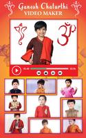 Ganesh Chaturthi Video Maker : Ganesha Video Affiche