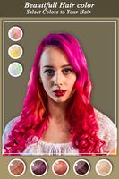 برنامه‌نما Girls Hair Color Effect - Girls Photo Editor عکس از صفحه