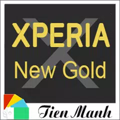 TM Xperia New Gold Theme