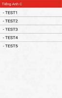 Trac nghiem Tieng Anh C captura de pantalla 1