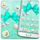 Tiffany Blue Bow Theme ikon