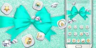 Tiffany Blue Bow Theme syot layar 3