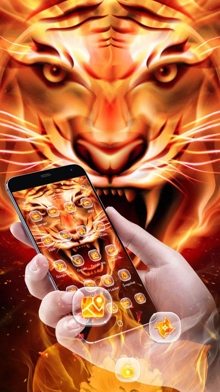 Fire Tiger Wallpaper for Android - APK Download