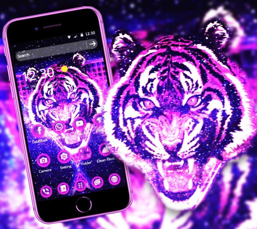 Purple Tiger Theme For Android Apk Download - purple tiger roblox