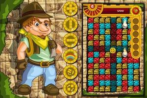 Maya Ruby Match Gold Blitz screenshot 4