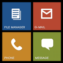 Tile theme for Total Launcher APK