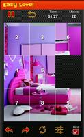 tile puzzle girls  bedroom ♠ poster