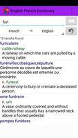 English French Dictionary скриншот 1