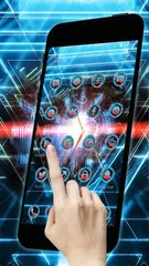 Neon Time Starter Launcher APK download