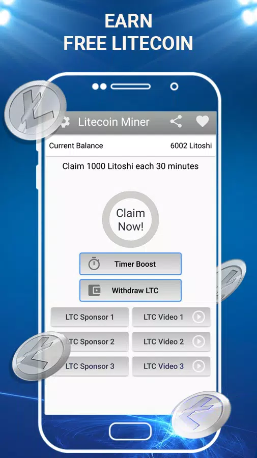Free Litecoin Mining - Fast Payout to LTC Wallet APK for Android Download