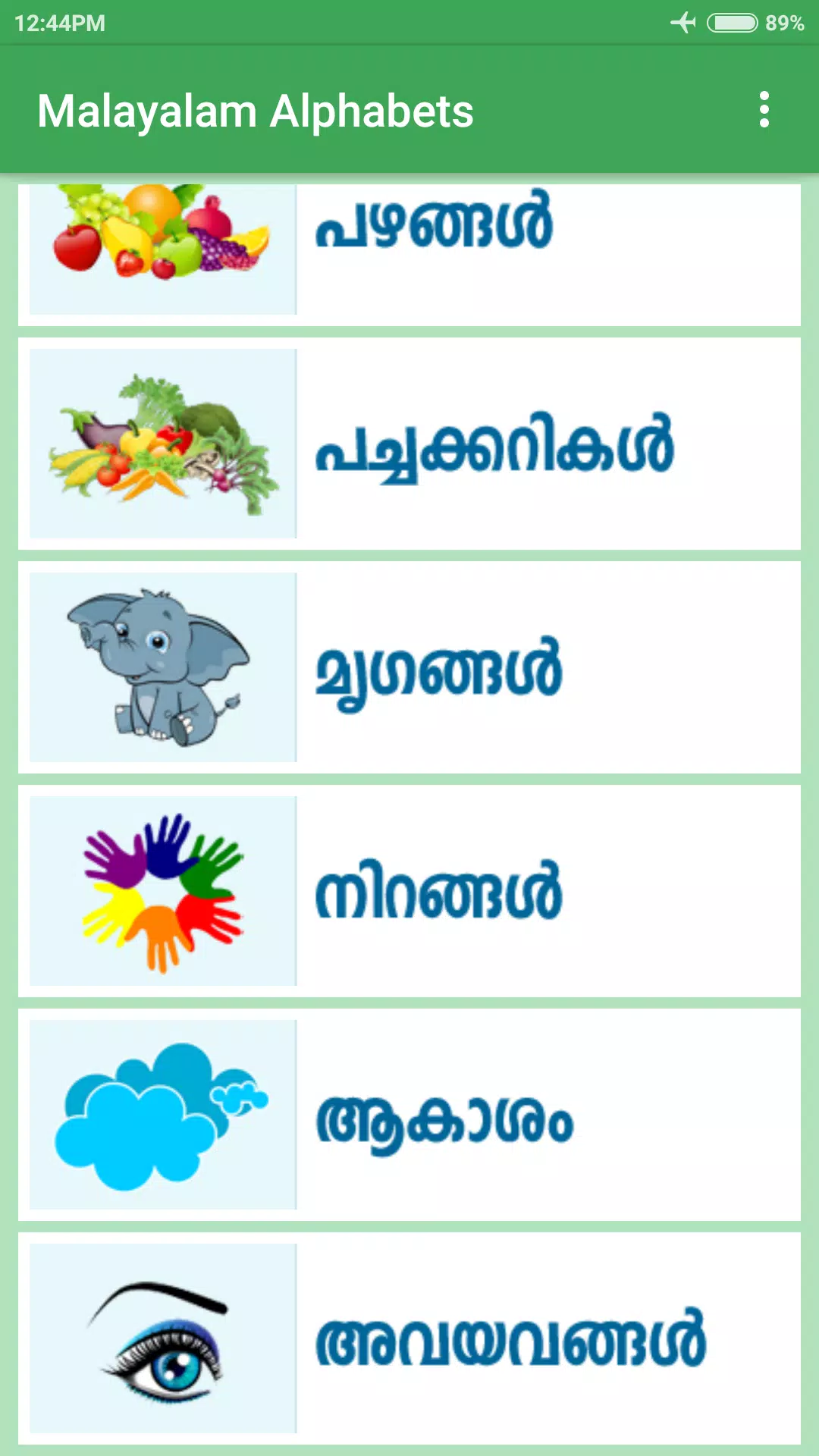 Malayalam Alphabet Flashcards Malayalam Consonants Learn -  Norway
