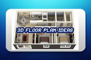 3D Floor Plan Ideas Free capture d'écran 1