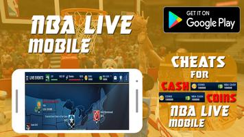Cheats For Nba live Mobile Prank! Affiche