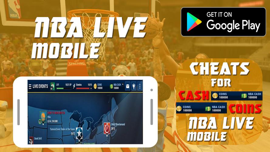 Cheats For Nba Live Mobile Prank For Android Apk Download