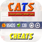 Cheats For Cats: Crash arena PRANK! icon