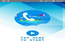 Guide for Truecaller announcer Cartaz