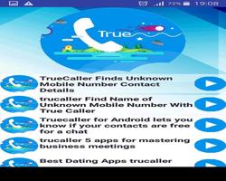 1 Schermata Guide for Truecaller-Caller ID