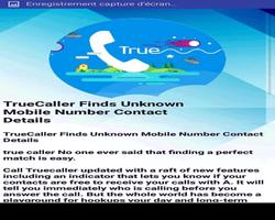 2 Schermata Guide for Truecaller-Caller ID