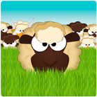 Sorting sheep icon