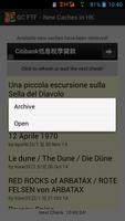 Geocaching FTF - New Cache syot layar 1