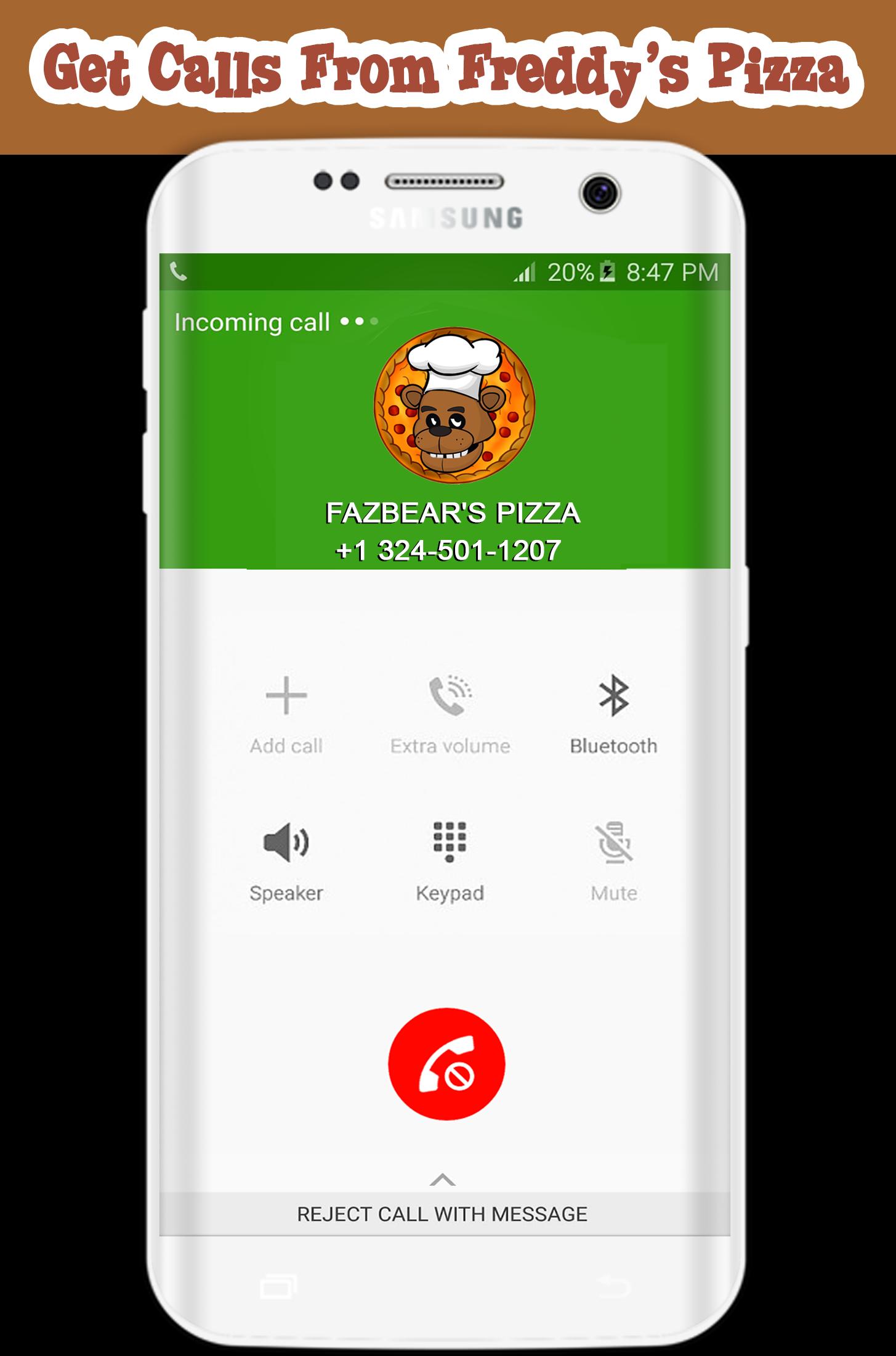 Call From Freddy Fazbear Pizza For Android Apk Download - freddy fazbears pizza place roblox