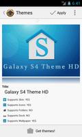 برنامه‌نما Galaxy S4 Theme HD Free (ADW) عکس از صفحه