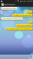 Deaf Assistant Poster