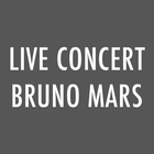 Live Concert Bruno Mars-icoon
