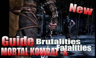 Guide MORTAL KOMBAT-X Fatality poster
