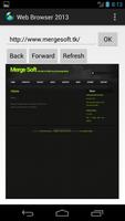 Web Browser 2013 Lite imagem de tela 1