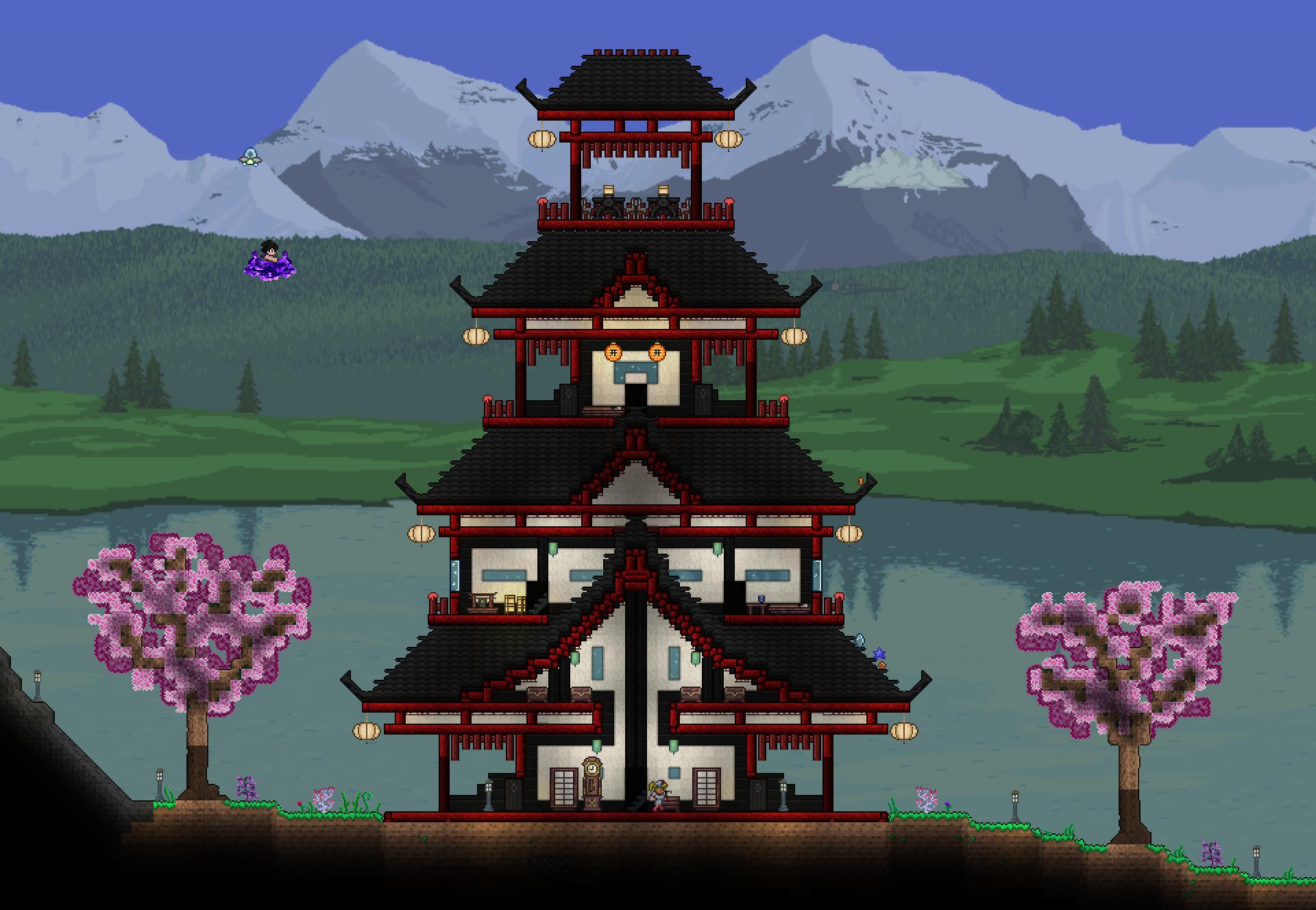 Terraria Oriental House Design for Android