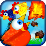 Flaing Birds Fire Torch icon