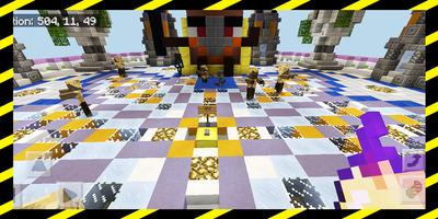 Command Blocks Boss. Map for MCPE Affiche