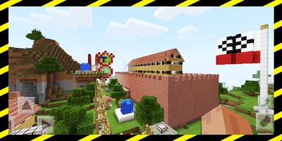 Peaceland Origins. Map for MCPE Affiche