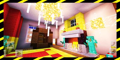 Antrim House. Map for MCPE Affiche
