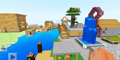 Cobblestone Island. Map for MCPE screenshot 1