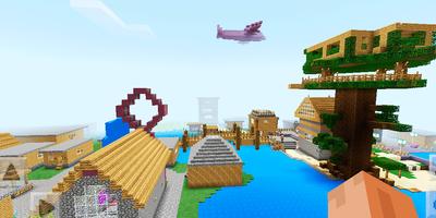 Cobblestone Island. Map for MCPE capture d'écran 3