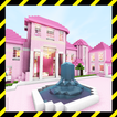 Rumah Pink Mewah Peta untuk MCPE