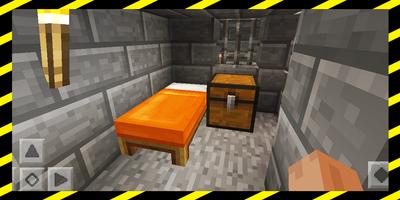 MineBloxia Prison. Map for MCPE poster