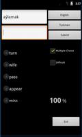 Turkmen English Dictionary capture d'écran 1