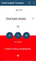 Polish English Translator Affiche